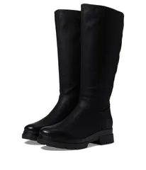 ナチュライザー レディース シューズ ブーツ・レインブーツ SOUL Naturalizer Orchid High Shaft Boots Wide Calf Black Smooth Sy ブラッのサムネイル