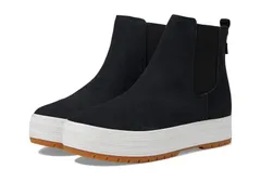 ケッズ レディース シューズ ブーツ・レインブーツ プラットフォーム チェルシー Keds The Platform Chelsea Lug Black Suede ブラックのサムネイル
