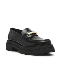 スティーブ マデン レディース シューズ スリッポン・ローファー Steve Madden Rodrigo Black Box ブラックのサムネイル