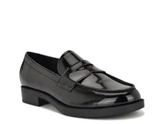 ナインウェスト レディース シューズ スリッポン・ローファー Nine West Berg Loafer Black Patent Synthetic ブラックのサムネイル