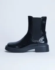 トップショップ レディース シューズ ブーツ・レインブーツ チェルシー アンクル ブーツ Topshop Lottie chelsea ankle boots Black ブラックのサムネイル