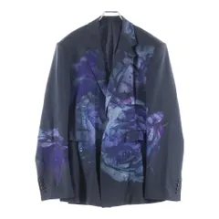 LAD MUSICIAN (ラッドミュージシャン) 22SS FLOWER SHAPE JACKET フラワープリント シェイプ ジャケット グレー 2122-317のサムネイル