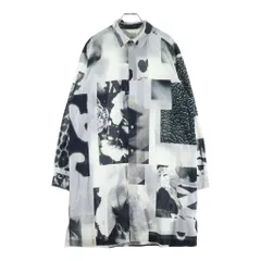 Paul Smith (ポールスミス) グラフィック プリント 長袖シャツ ホワイト/ブラック PF-CR-45120のサムネイル