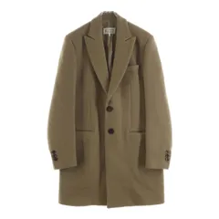 Maison Margiela (メゾンマルジェラ) 15AW Melton Wool Chester Coat メルトンウールチェスターコート ブラウン S30AA0072のサムネイル