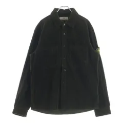STONE ISLAND (ストーンアイランド) Cotton Corduroy Overshirt コットン コーデュロイ オーバーシャツ 長袖シャツ シャツジャケット グリーン 791511311のサムネイル