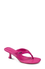 ダナ キャラン ニューヨーク レディース シューズ ヒール DKNY Mackey Kitten Heel Flip Flop Hot Pink ピンクのサムネイル