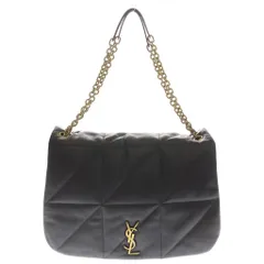 SAINT LAURENT PARIS (サンローランパリ) ジェイミー4.3 ラージ チェーンショルダーバック トートバッグ ダークブラウン レザー 805859 ゴールド金具のサムネイル