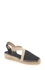 トニーポンズ レディース シューズ サンダル Toni Pons Verdi Espadrille Wedge Black ブラックのサムネイル