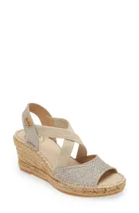 トニーポンズ レディース シューズ サンダル Toni Ponsol Wedgespadrille Sandal Platinumのサムネイル
