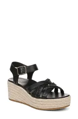 バイオニック レディース シューズ ヒール プラットフォーム Vionic Danal Platform Wedge Black ブラックのサムネイル