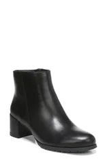 ナチュライザー レディース シューズ ブーツ・レインブーツ Naturalizer Bay Weatherproof Bootie Black Leather ブラックのサムネイル