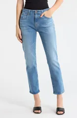 エージー レディース ボトムス デニムパンツ ジーンズ AG ExBoyfriend Mid Rise Slouchy Slim Jeans American Westのサムネイル