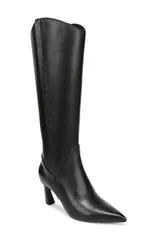 ナチュライザー レディース シューズ ブーツ・レインブーツ Naturalizer Emily Pointed Toe Knee High Boot Black ブラックのサムネイル