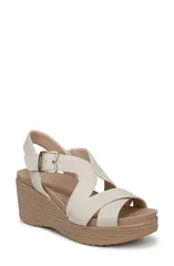 ドクター・ショール レディース シューズ ヒール サンダル Dr Scholls Cali Beach Slingback Platfrom Wedge Sandal Whitecapのサムネイル