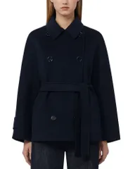 マックスマーラ レディース アウター コート ウール Max Mara Louise Wool Coat Midnight Blue ブルーのサムネイル