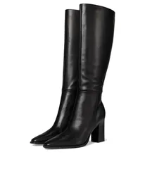 ナインウェスト レディース シューズ ブーツ・レインブーツ Nine West Zazz Black Leather ブラックのサムネイル