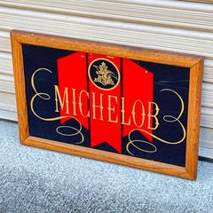 80's Michelob Light ビンテージ ミラー パネル 2枚セット 80's Michelob Light ビンテージ ミラー パネル 2枚セット | Mercari