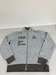 送料無料★le coq sportif ルコックスポルティフ★スウェットジャケット　ジップアップ　トラックジャケット★Lサイズ★グレー　#80804sawのサムネイル