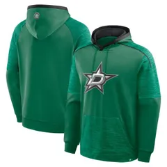 ファナティクス メンズ アウター パーカー・スウェット Mens Fanatics Kelly Green Dallastars Goaltender Defender Pullover Hoodieのサムネイル