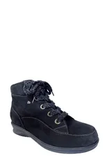 フィンコンフォート レディース シューズ ブーツ・レインブーツ Finn Comfort Parsenn Bootie Black Nubuk ブラックのサムネイル