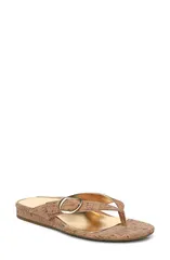 バイオニック レディース シューズ ヒール Vionic Grove Flip Flop Gold Cork ゴールドのサムネイル