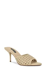 ナインウェスト レディース シューズ ヒール サンダル Nine West Kirela Woven Sandal Ivory アイボリーのサムネイル