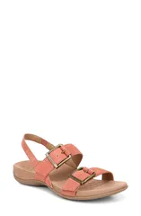 バイオニック レディース シューズ ヒール サンダル Vionic Reese Sandal Apricot Brandy アプリコットのサムネイル