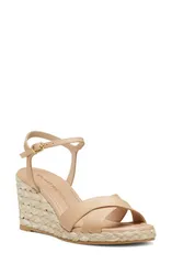 スチュアート ワイツマン レディース シューズ サンダル Stuart Weitzman Dayna Espadrille Wedge Sandal Adobe Naturalのサムネイル