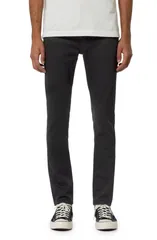 ヌーディージーンズ メンズ ボトムス デニムパンツ スリムフィット Nudie Jeans Lean Dean Slim Fit Jeans Dry Everblackのサムネイル