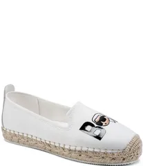 カール ラガーフェルド レディース シューズ パンプス KARLAGERFELD PARIS Michaela Bonjour Neoprene Slip On Espadrilles Brightのサムネイル