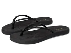 ロキシー レディース シューズ ヒール Roxy Riverside Smooth BlackBlack ブラックのサムネイル