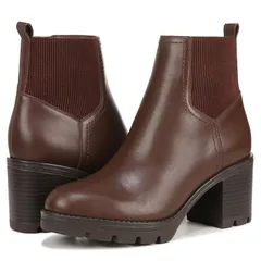 ナチュライザー レディース シューズ ブーツ・レインブーツ Naturalizer Verney Weatherproof Booties Chocolate Waterproof Leather チのサムネイル