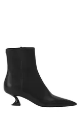 ランバン レディース シューズ ブーツ・レインブーツ アンクル レザー Lanvin Midnight Step Leather Ankle Boot Black ブラックのサムネイル