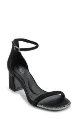 ダナ キャラン ニューヨーク レディース シューズ ヒール サンダル アンクル DKNY Wendankle Strap Sandal Black ブラックのサムネイル