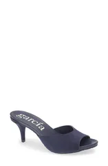 ペドロガルシア レディース シューズ ヒール サンダル Pedro Garcia Welch Slide Sandal Ink Castoroのサムネイル