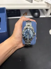 (フルセット ほぼ新品) 新モデル オリス シク스티ファイブ 39 ブルーのサムネイル