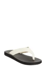 ザ ロウ レディース シューズ サンダル The Row Dune Classic Ginza Flip Flop Ivory Black アイボリーのサムネイル