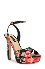 ナインウェスト レディース シューズ サンダル プラットフォーム アンクル Nine West Wildankle Straplatform Sandal Black ブラックのサムネイル