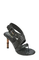 ジェフリー キャンベル レディース シューズ ヒール サンダル Jeffrey Campbell Boreal Raffia Sandal Black Raffia ブラックのサムネイル
