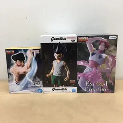 未開封 HUNTER×HUNTER ナックル ゴン ヒソカ フィギュア 3種セット