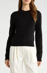 フェイバリット ドーター レディース トップス シャツ モックネック セーター Favorite Daughter The Whitney Mock Neck Sweater Black ブラックのサムネイル