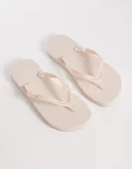 カルバンクライン レディース シューズ サンダル トール ジーンズ Calvin Klein Jeans metallic flip flops Whisper pink ピンクのサムネイル