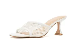 ゲス レディース シューズ ヒール GUESS Kebba White Mesh ホワイトのサムネイル