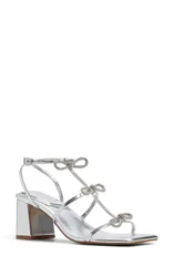 アルド レディース シューズ ヒール サンダル アンクル ALDO Kaeli Ankle Strap Sandal Silver シルバーのサムネイル