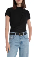 フェイバリット ドーター レディース トップス シャツ Favorite Daughter The Graceful Top Black ブラックのサムネイル