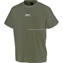 グランデ grande GRFPロゴプリントTシャツ フットサル 半袖Tシャツ (gfph21001-7701)、OLV/WHTのサムネイル