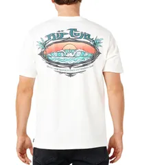 リップカール メンズ トップス シャツ リラックスフィット グラフィック Rip Curl Hazed And Tubed Graphic Relaxed FitShirt Boneのサムネイル