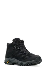 メレル メンズ シューズ ブーツ・レインブーツ Merrell Moab 3 Mid Waterproof Hiking Shoe Black Night ブラックのサムネイル