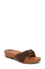 ドクター・ショール レディース シューズ パンプス プラットフォーム サンダル Dr Scholls Original Collection Platform Slide Sandal Dark Umのサムネイル