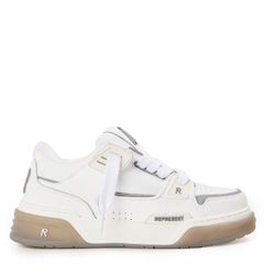 リプレゼント メンズ シューズ スニーカー Represent Mens LowTop Trainers WhiteGrey ホワイト